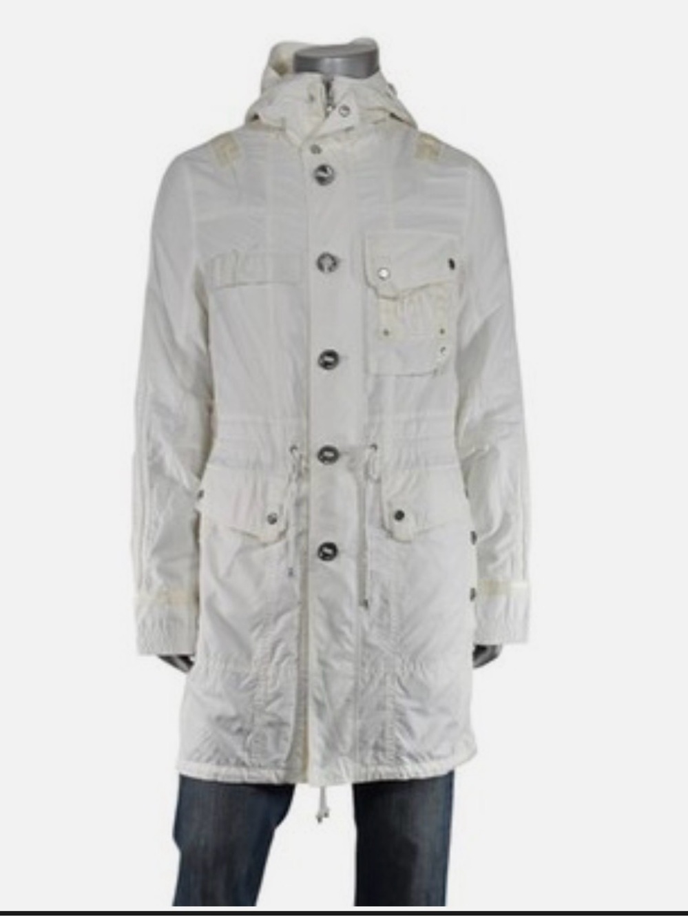 NWT Ralph Lauren Black Label Texhnical Utility Hooded Trooper Jacket
